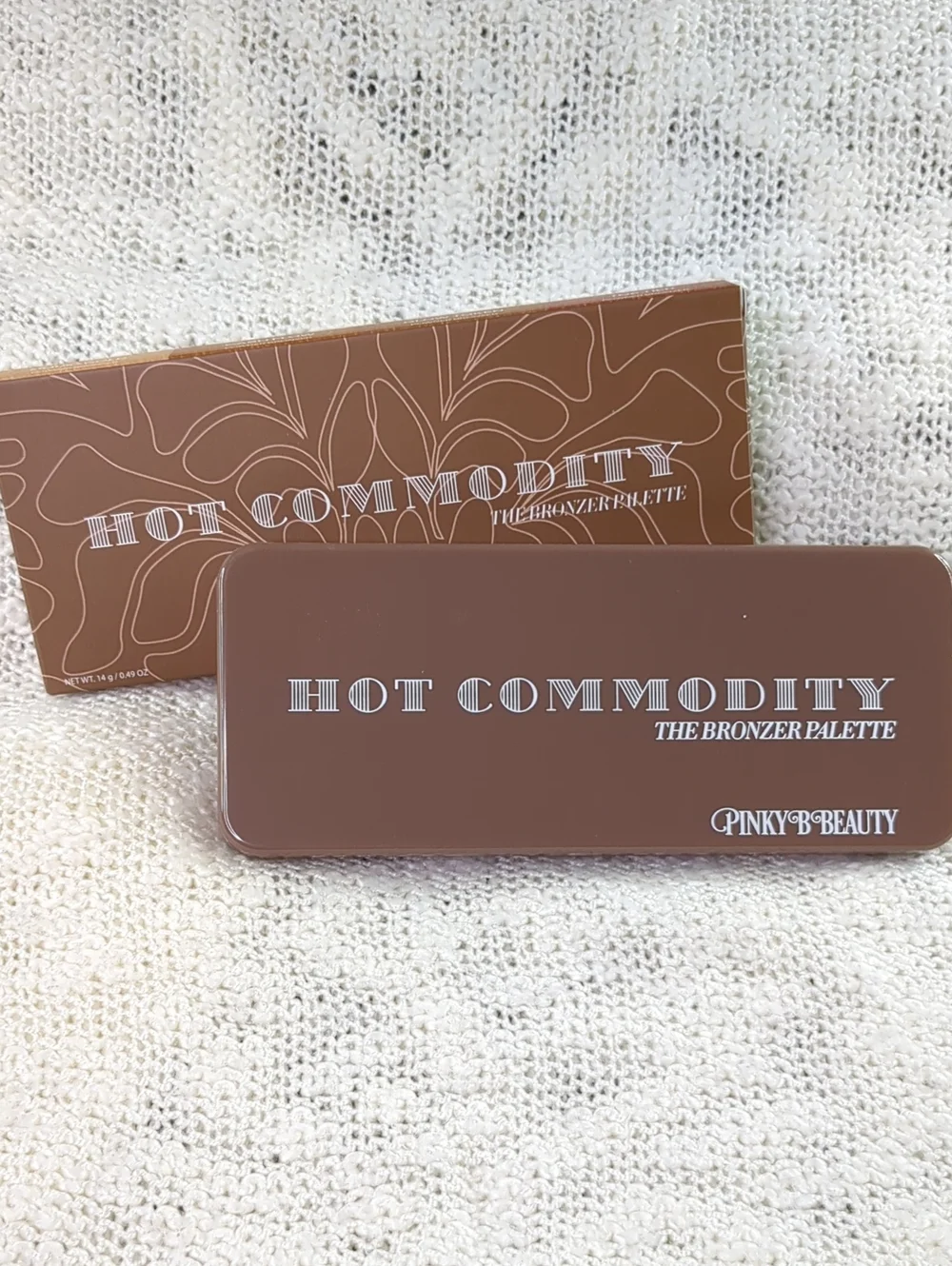 Pinky B Beauty Hot Commodity Bronzer Palette, 14g/0.49oz